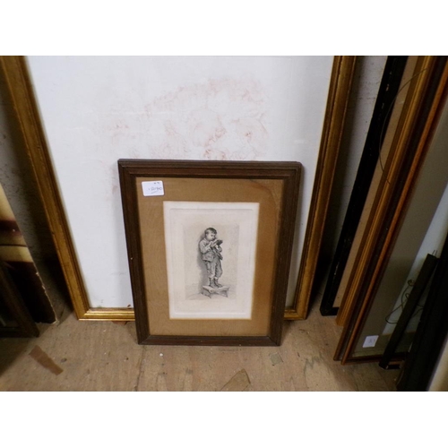 173 - FRAMED PRINTS AND ANTIQUE ENGRAVINGS AND ETCHINGS