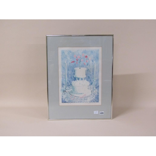 1225 - JEAN DUNCAN - RITUAL CAKE, LIMITED EDITION PRINT 2/10, SIGNED IN PENCIL, F/G, 40CM X 29CM