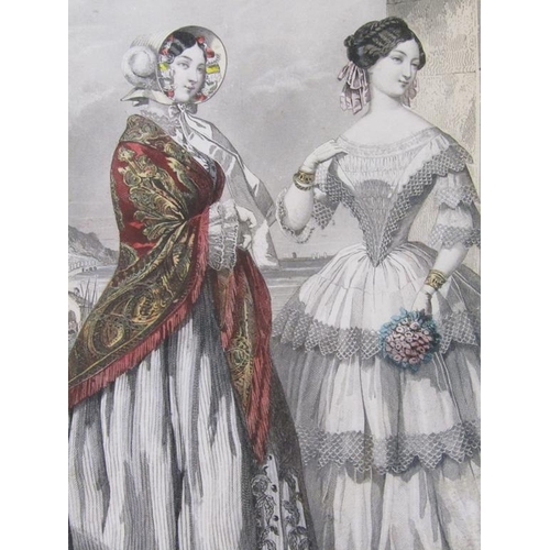 1249 - PAIR OF 19C FRENCH FASHION PRINTS