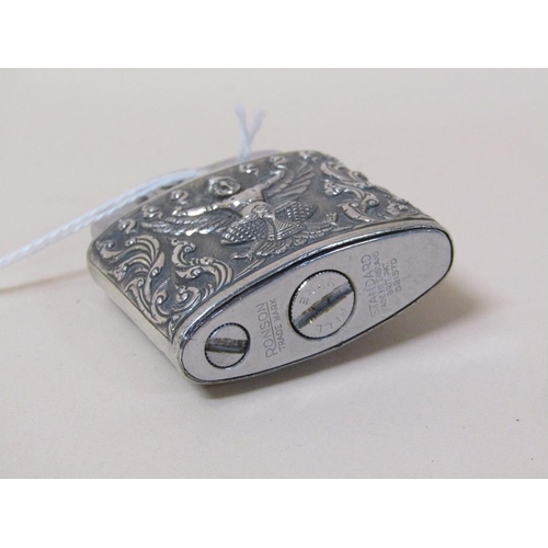 1484 - INDIAN SILVER CASED RONSON LIGHTER