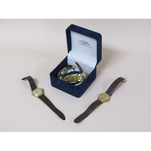 1515 - BOX OF MIXED WATCHES TO INC. ROTARY