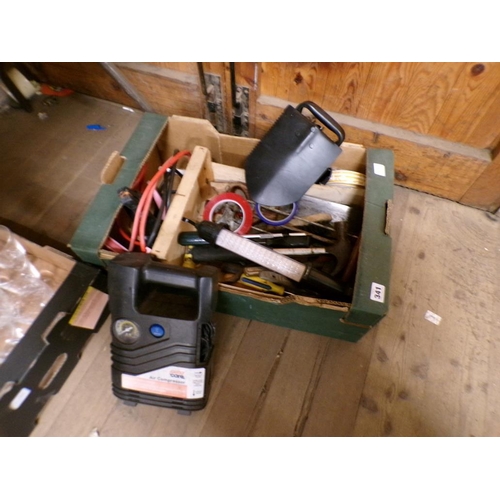 341 - BOX OF TOOLS