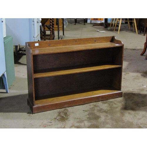 869 - OAK BOOKCASE