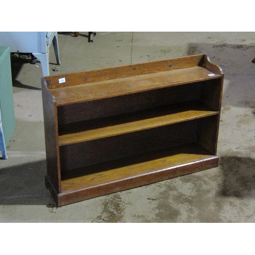 869 - OAK BOOKCASE