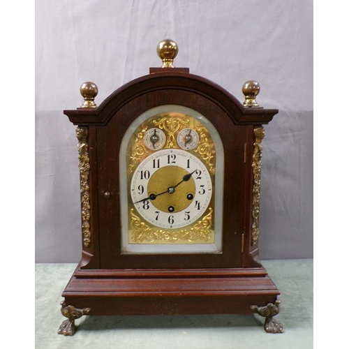 1303 - LATE GERMAN BRACKET CLOCK