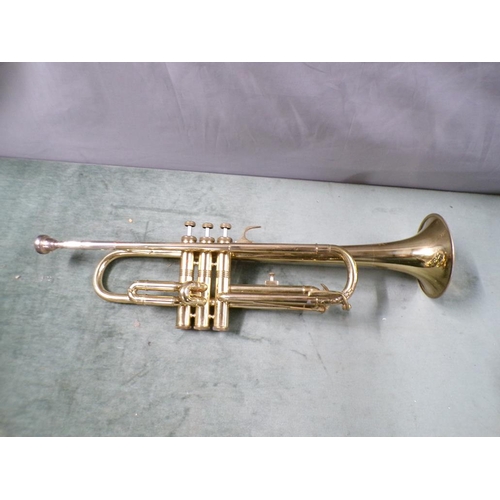 1364 - TRUMPET AND CASE