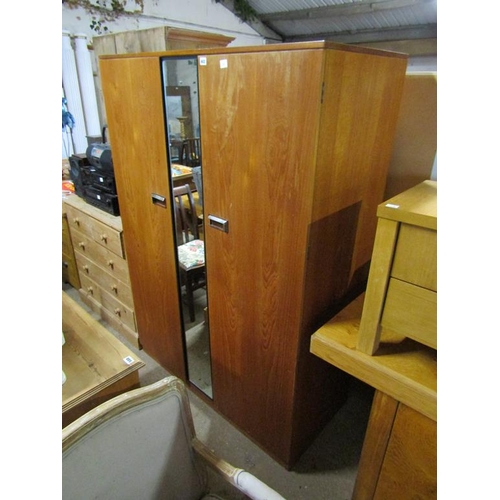 602 - TEAK WARDROBE