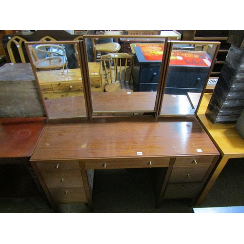 618 - TEAK DRESSING TABLE