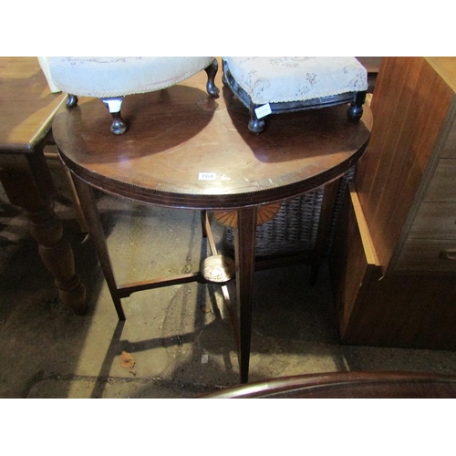 764 - EDWARDIAN INLAID OCCASIONAL TABLE