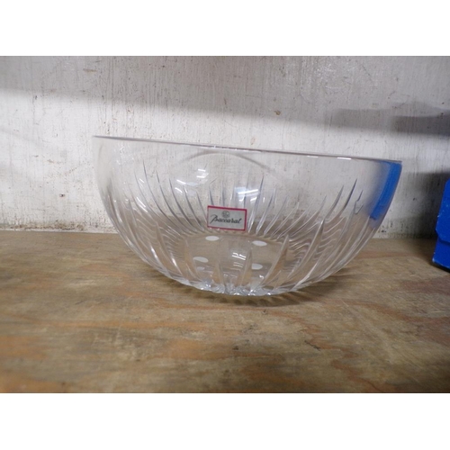 127 - QTY OF BACARRAT CRYSTAL BOWLS