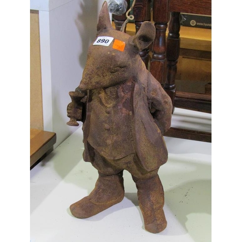 890 - REPLICA BEATRIX POTTER METAL FIGURE