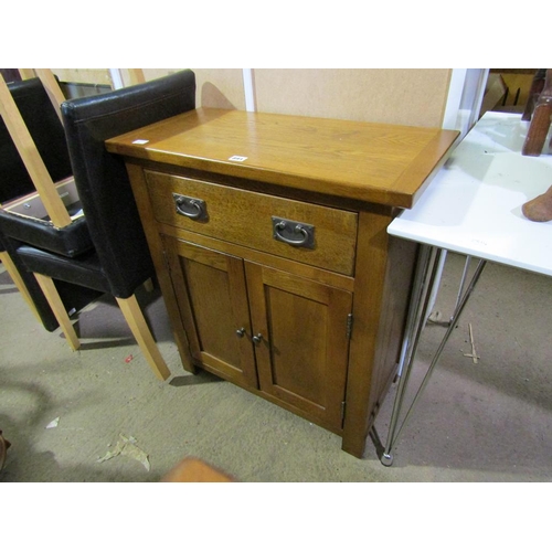 891 - MODERN OAK SIDEBOARD