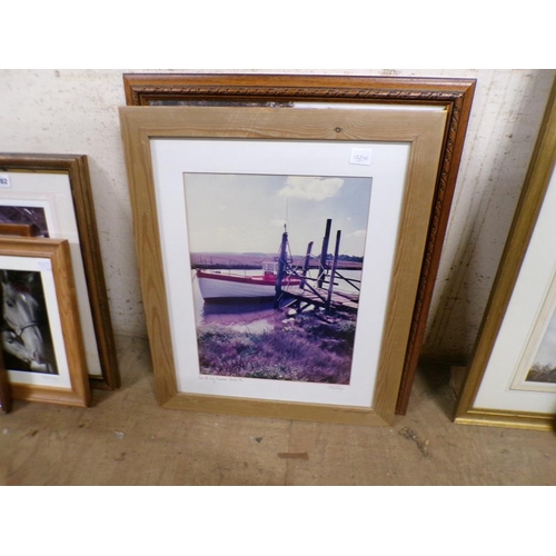 180 - COLLECTION OF FRAMED PICTURES AND PRINTS