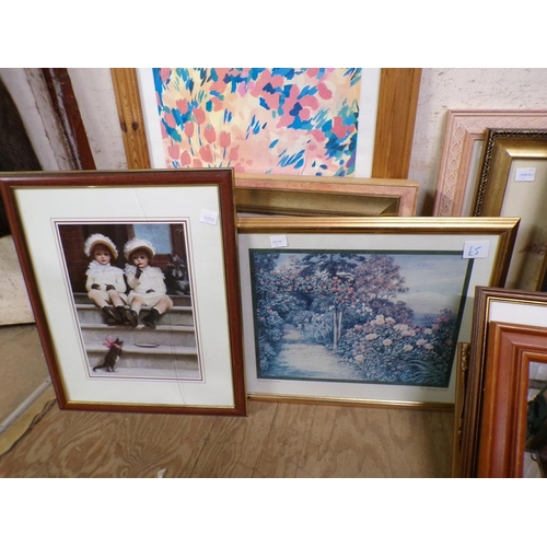 188 - FRAMED PICTURES AND PRINTS; OIL