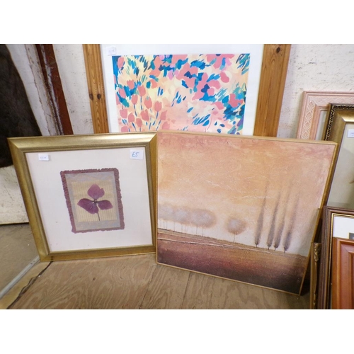 188 - FRAMED PICTURES AND PRINTS; OIL