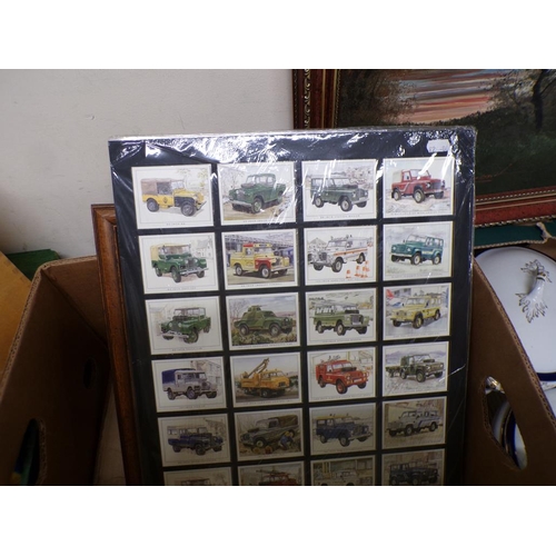 463 - FRAMED CIGARETTE TYPE CARDS