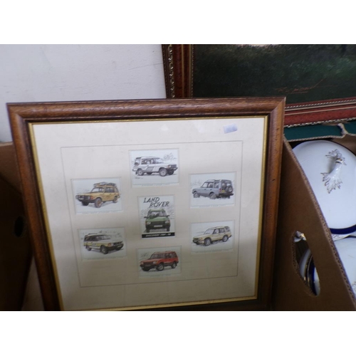 463 - FRAMED CIGARETTE TYPE CARDS