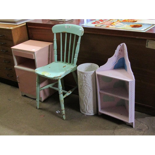 901 - COLLECTION OF PAINTED FURNITURE