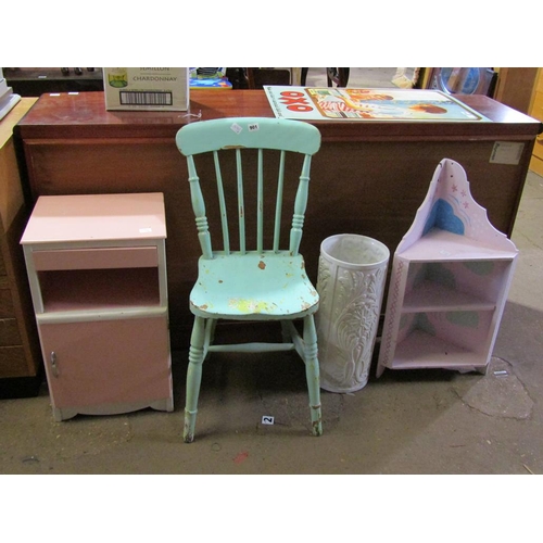 901 - COLLECTION OF PAINTED FURNITURE