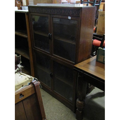 904 - 1930s OAK BOOKCASE