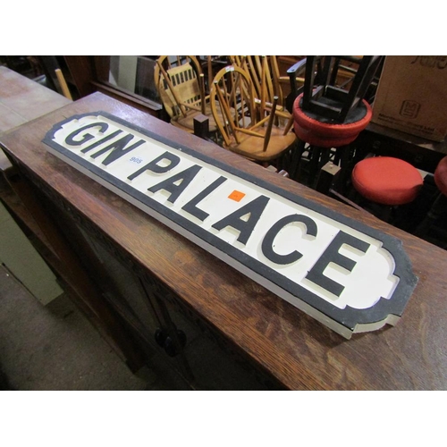 905 - GIN PALACE SIGN