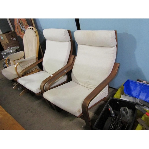 950 - TWO ARMCHAIRS