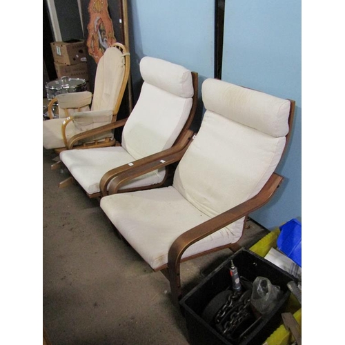 950 - TWO ARMCHAIRS