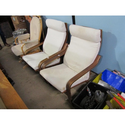 950 - TWO ARMCHAIRS