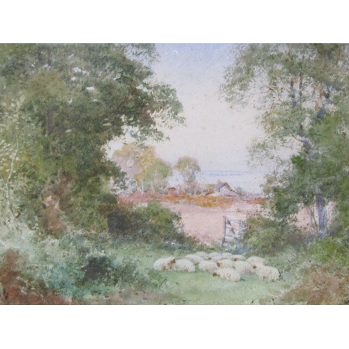 1241 - H.J.S. STANNARD - LIDLINGTON, BEDFORDSHIRE, SIGNED WATERCOLOUR, F/G, 24CM X 34CM