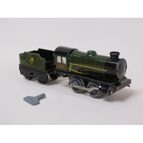 1535A - HORNBY TRAIN O GAUGE TENDER NO. 20 LOCOMOTIVE (NON REVERSING)