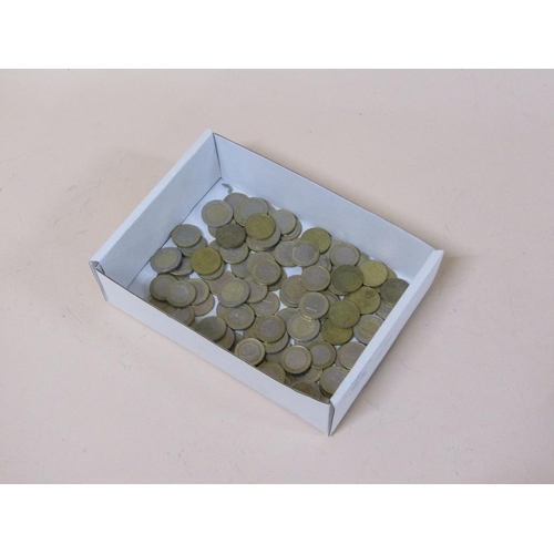 1707A - BOX OF EUROS AND 2 EURO COINS