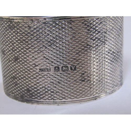 1730 - BOX OF SILVER NAPKIN RINGS 8.2ozt