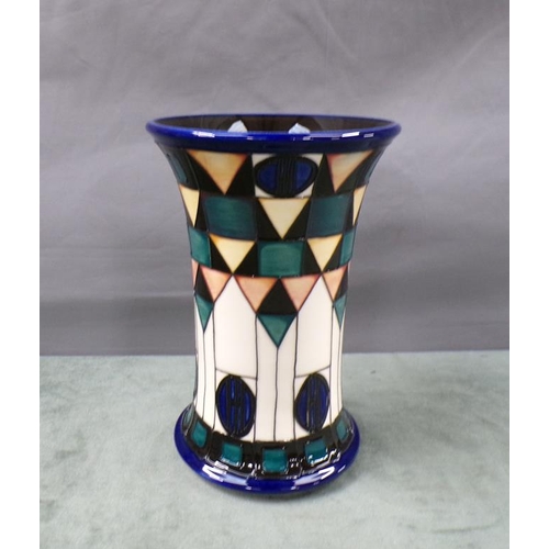 1886 - MOORCROFT RENNIE MACINTOSH STYLE VASE, 22CM H