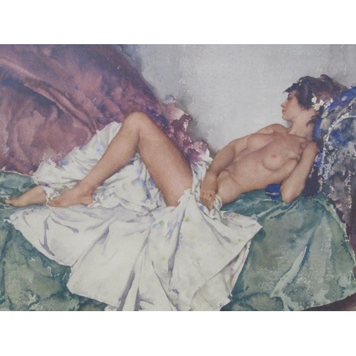 1269 - TWO F/G LTD EDITION UNSIGNED W R FLINT PRINTS - NUDES