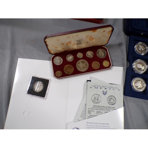 1699 - COLLECTION OF SILVER AND OTHER COMMEMORATIVE COINS