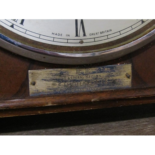 29 - VINTAGE ALEXANDER CLARK CO. MANTEL CLOCK