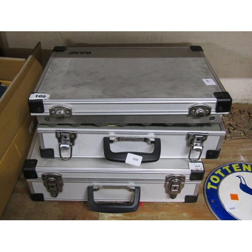 102 - TWO CASES OF LABORATORY EQUIPMENT