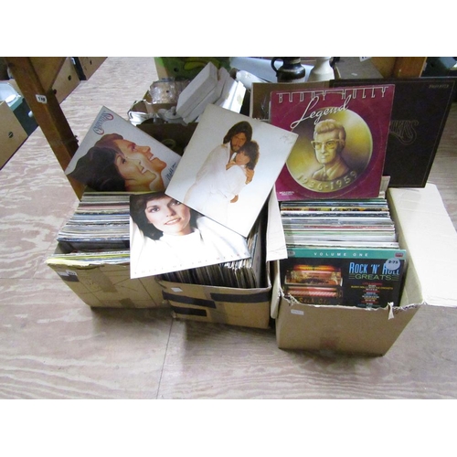 207 - THREE BOXES OF MIXED RECORDS