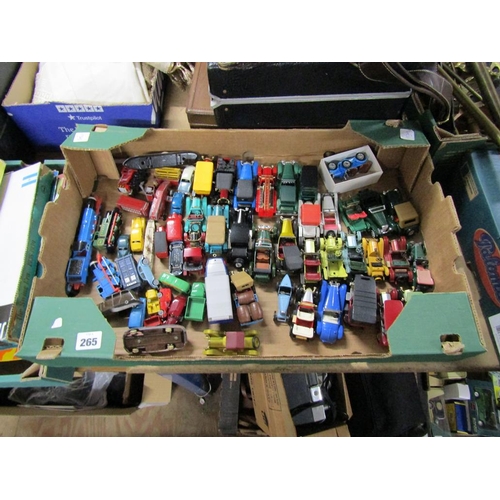 265 - UNBOXED DIECAST VEHICLES