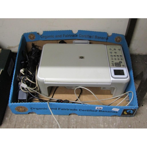 416 - COMPUTER PRINTER & SCANNER.