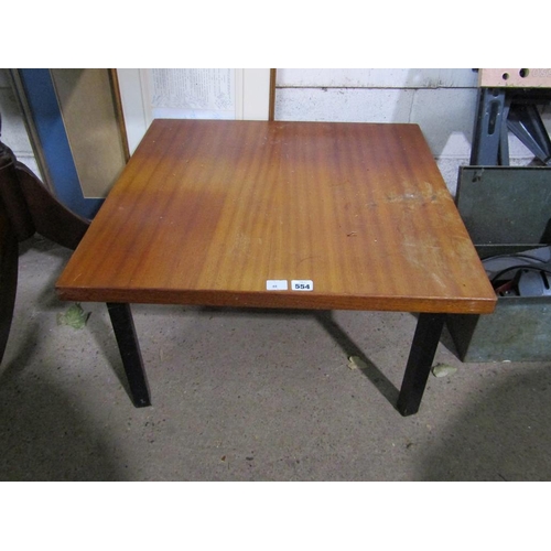 554 - TEAK LOW TABLE