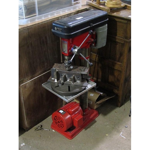 590 - SEALEY PILLAR DRILL AND ACCESSORIES