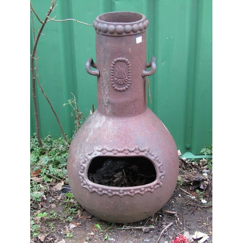 926 - CAST IRON CHIMENEA