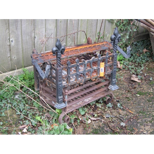 959 - METAL FIRE BASKET, GRATE ETC