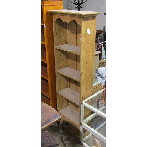 760 - PINE BOOKCASE