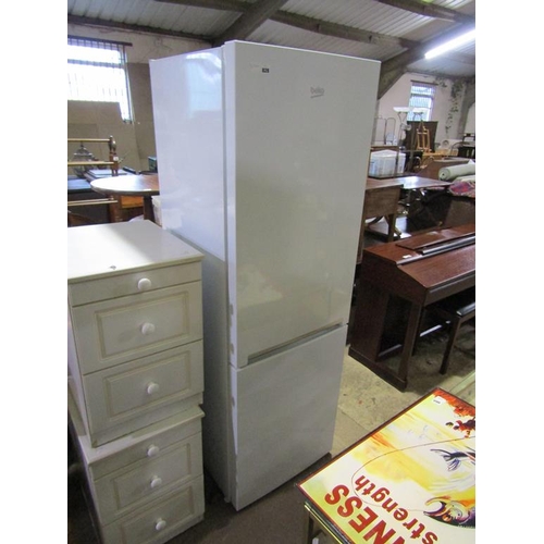 828 - BEKO FRIDGE FREEZER