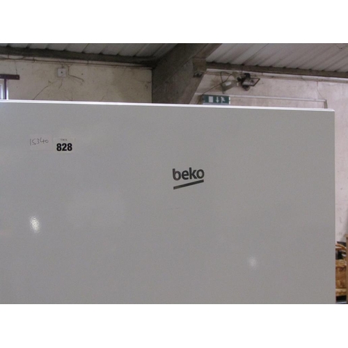 828 - BEKO FRIDGE FREEZER