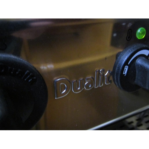 847 - DUALIT COFFEE MACHINE, BOX OF CAMPING EQUIPMENT ETC