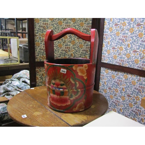 848 - PAINTED WELL BUCKET