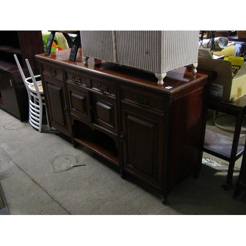 901 - VICTORIAN MAHOGANY SIDEBOARD